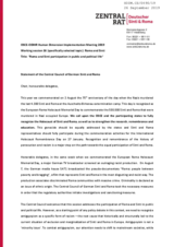 Written Contribution by Central Council of German Sinti and Roma