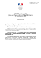 Right of Reply by France