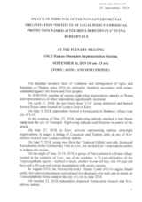 Written Contribution by Institute of Legal Policy and Social Protection named in the honor of Iryna Berezhn