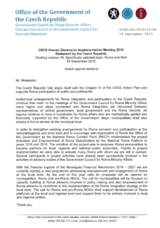 Written Statement by Czech Republic