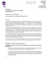 Written Contribution by the European Roma Grassroots Organisations (ERGO) Network