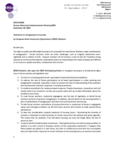 Written Contribution by the European Roma Grassroots Organisations (ERGO) Network