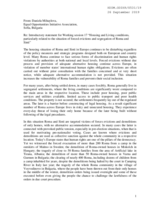 Introduction by Ms. Daniela Mihaylova Lawyer, Equal Opportunities Initiative Association, Bulgaria