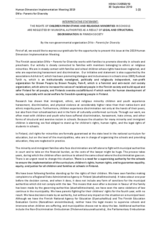 Written Contribution by DIVa - Parents for Diversity r.f.