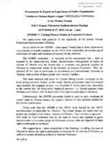 Written Contribution by the NGO "Antifascist Human Rights League"