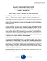 Written Statement by Finland