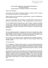 Written Statement by the United Kingdom