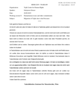 Written Contribution by Tajik Center for Human Rights