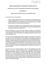 Written Contribution by the Center for the Development of Democracy and Human Rights