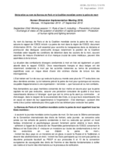 Written Contribution by Paris Bar Association