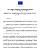 Written Statement by the European Union