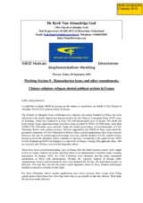 Written Contribution by De Kerk van Almachtige God