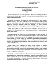 Written Statement by Lithuania