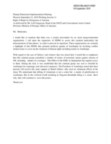 Right of Reply by Armenia