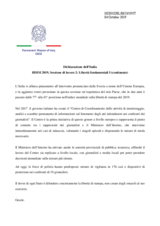 Written Statement by Italy