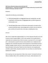 Written Statement by Canada