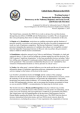 Written Statement by the United States of America