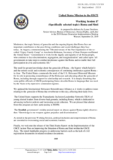 Written Statement by the United States of America