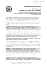 Written Statement by the United States of America