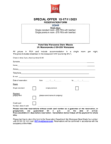 Ibis Registration Form