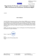 Report of the OSCE Moscow Mechanism’s mission of experts entitled ‘Report On Violations Of International Humanitarian And Human Rights Law, War Crimes And Crimes Against Humanity Committed In Ukraine Since 24 February 2022’