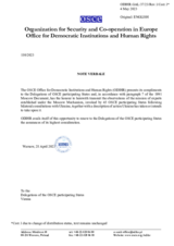 Moscow Mechanism: "Report on Violations and Abuses of International Humanitarian and Human Rights Law, War Crimes and Crimes Against Humanity, related to the Forcible Transfer and/or Deportation of Ukrainian Children to the Russian Federation"