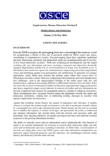 2024 Supplementary Human Dimension Meeting II: Annotated Agenda