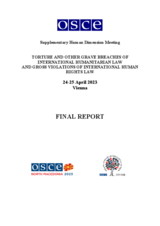 2023 Supplementary Human Dimension Meeting II: Final Report