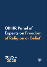 ODIHR Panel of Experts on Freedom of Religion or Belief: Bios ODIHR Panel of Experts on Freedom of Religion or Belief: Bios