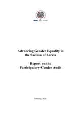 Latvia: Report on the Participatory Gender Assessment of the Saeima