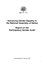 Serbia: Report on the Participatory Gender Audit of the National Assembly, 5 February 2025