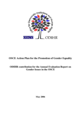 ODIHR contribution for the Annual Evaluation Report on Gender Issues in the OSCE
