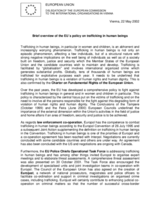 European Union: Country Report on Trafficking in Human Beings