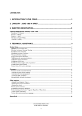 OSCE/ODIHR Semi-Annual Report, Spring 1999