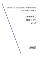OSCE/ODIHR Annual Report 1997