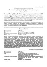 Overview of side events (ru)