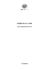 ODIHR Anti-Trafficking Projects 2003