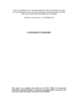 Report on the Joint Conference on the Implementation of Policies/Action Plans for Roma, Sinti and Travellers, and Measures against the Anti-Gypsyism Phenomenon in Europe