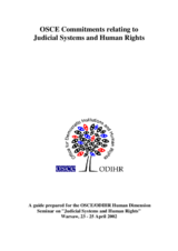 OSCE Commitments relating to Judicial Systems and Human Rights