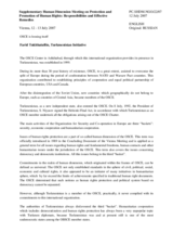 OSCE is losing itself - Farid Tukhbatullin, Turkmenistan Initiative