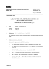 2007 HDIM journal, day 1