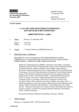 2007 HDIM journal, day 2 (de)