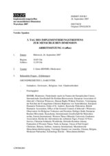 2007 HDIM journal, day 3 (de)