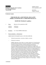 2007 HDIM journal, day 3 (es)