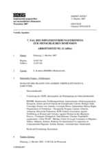 2007 HDIM journal, day 7 (de)