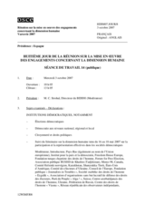 2007 HDIM journal, day 8 (fr)