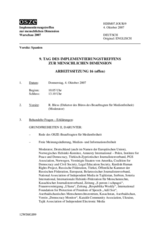 2007 HDIM journal, day 9 (de)