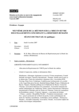 2007 HDIM journal, day 9 (fr)