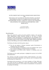 Information for NGOs