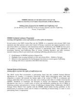 Talking points prepared by the ODIHR Anti-Trafficking Unit for the Meeting of the Informal Group on Gender Equality and Anti-Trafficking. 19 April 2004